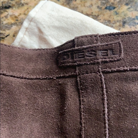 Diesel Brown Suede Boots - Picture 4 of 7